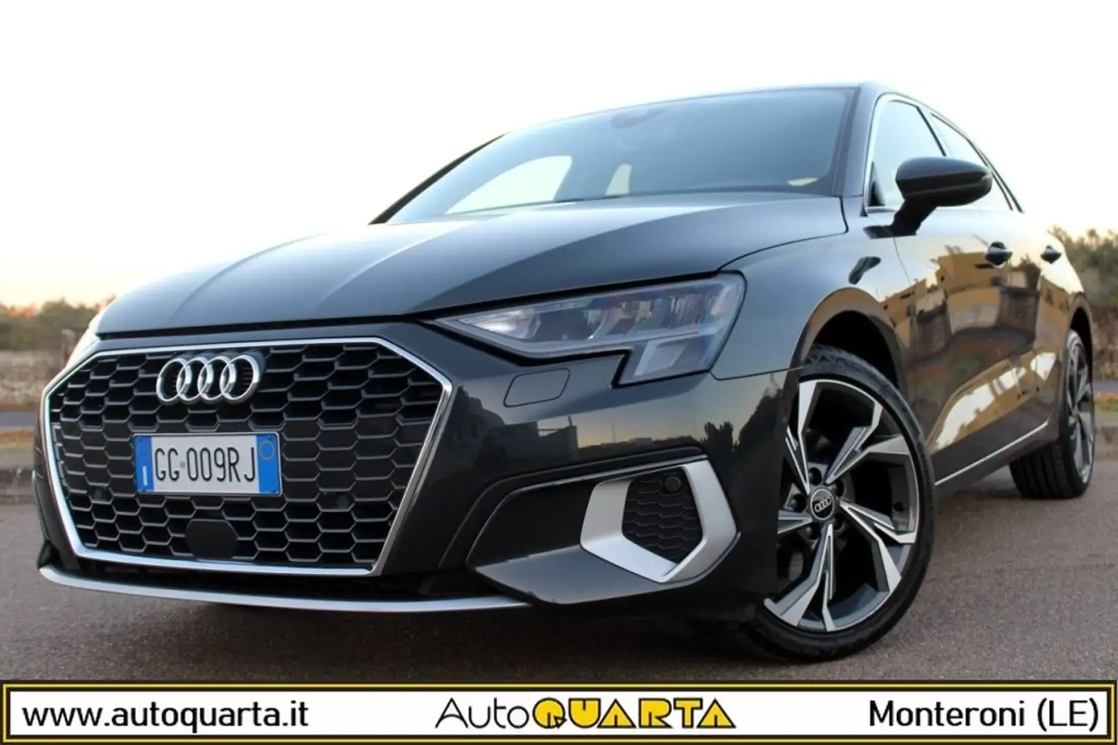Audi A3 Sportback 2.0 TDI 115cv Aut. *PARK ASSIST *CARPLAY Gris - 1