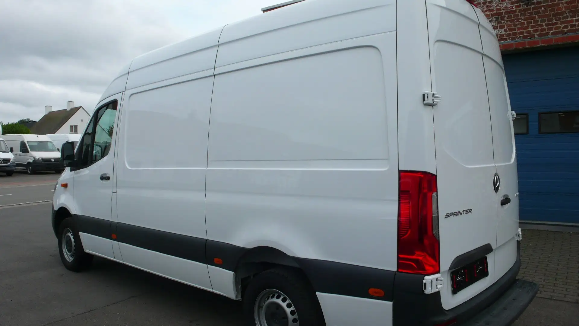 Mercedes-Benz Sprinter 317CDI L2H2    heel goed uitgerust  29200 plus btw Wit - 2