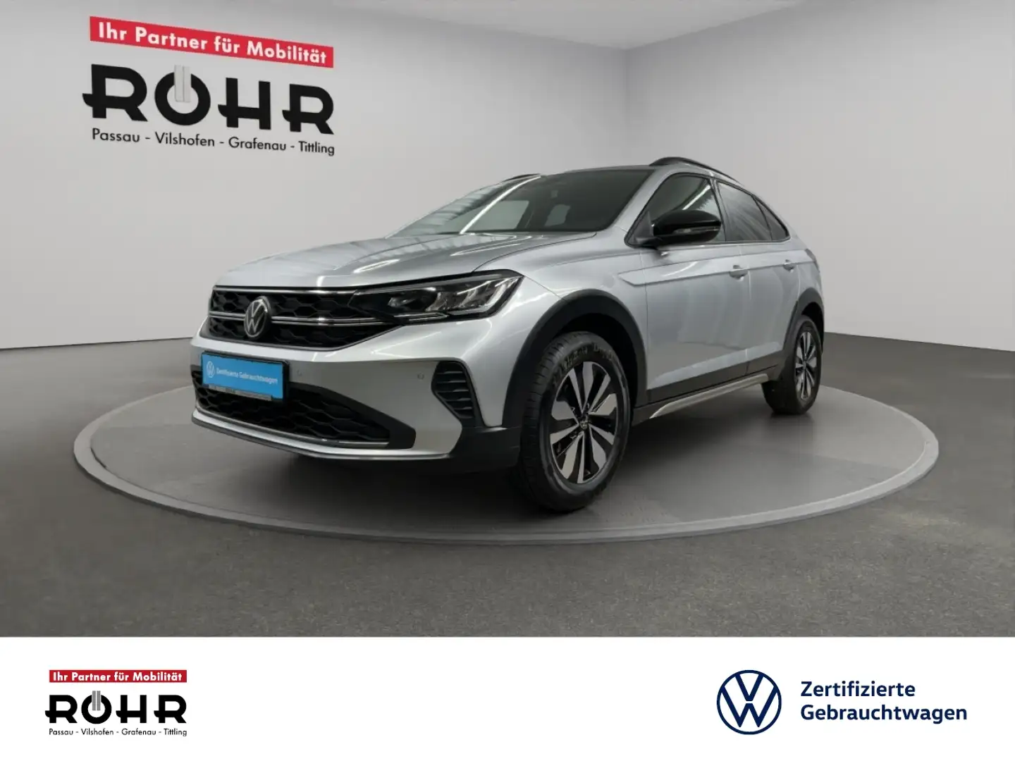 Volkswagen Taigo (AHK.Kamera.Navi.LightAssist) 1.0 TSI DSG Argent - 1