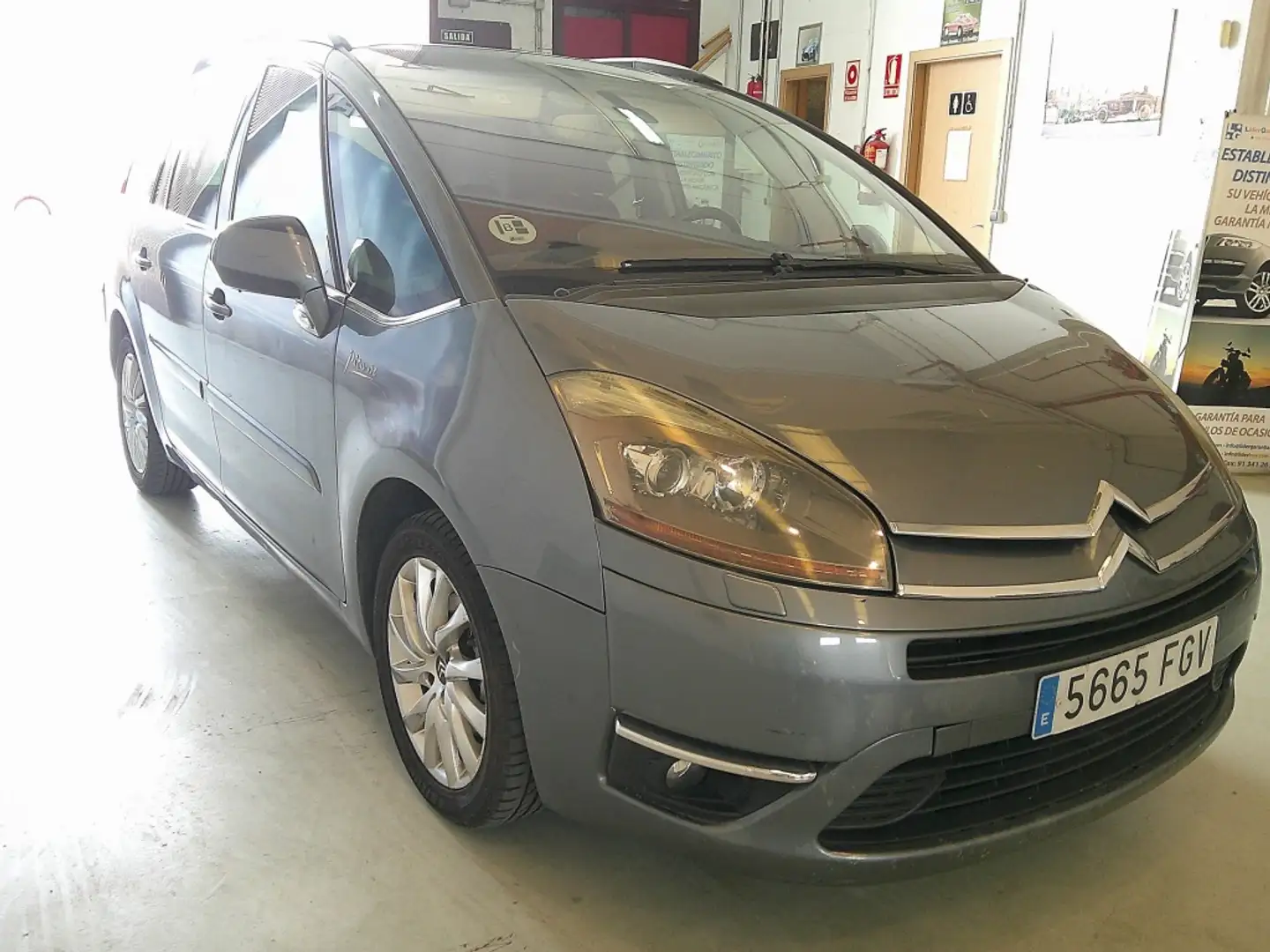 Citroen C4 Grand Picasso 2.0HDI SX CMP Gris - 2