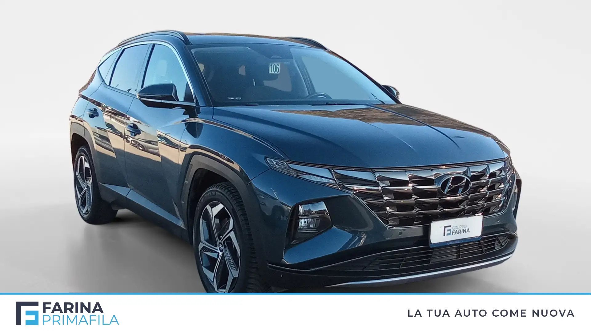 Hyundai TUCSON 1.6 HEV Exellence Leather Pack Grigio - 2