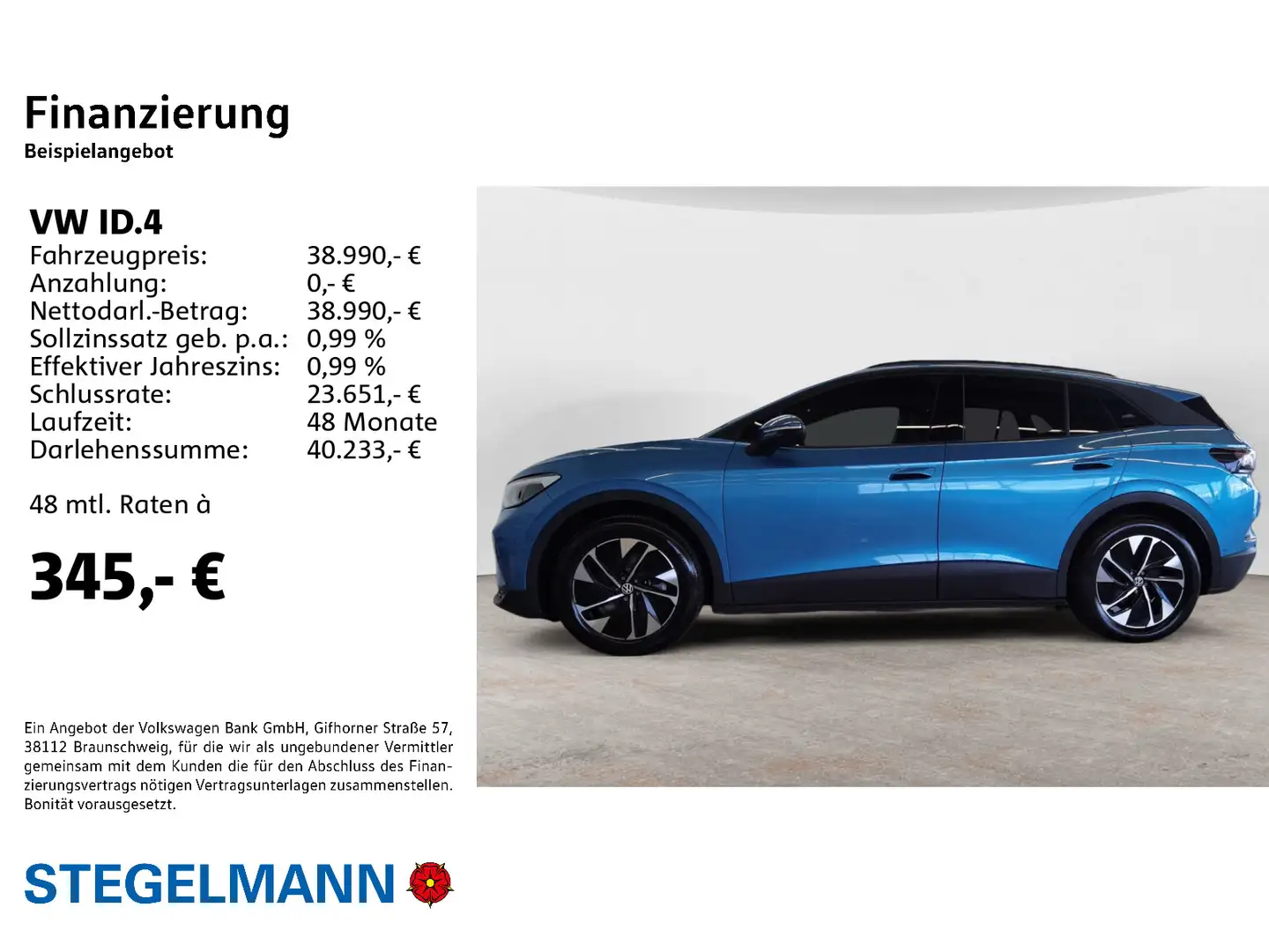 Volkswagen ID.4 Pro 210kW/77kWh Move *AHK*LED*Wärmepumpe*+3 Blau - 2