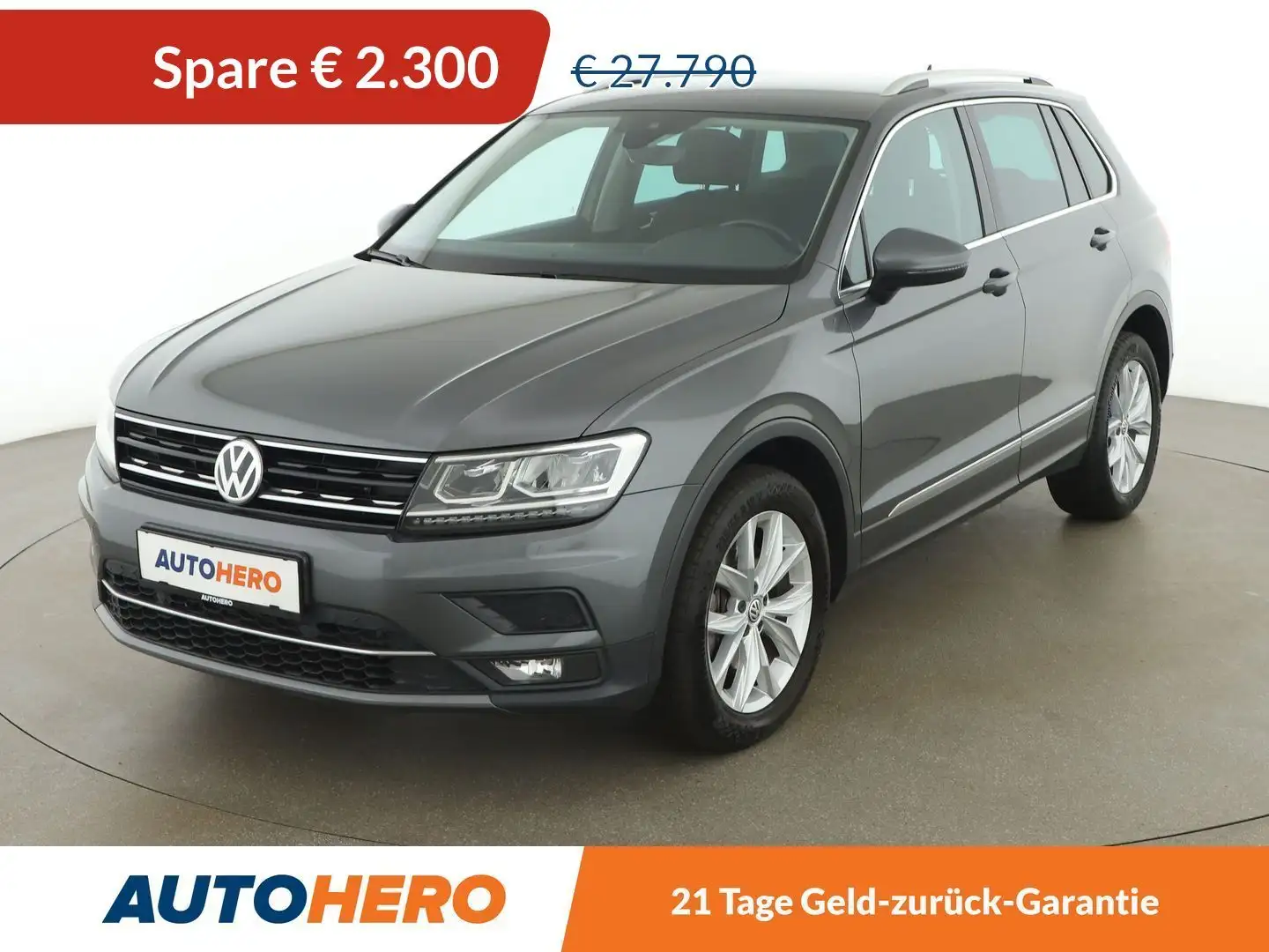 Volkswagen Tiguan 2.0 TDI Highline 4Motion BlueMotion Grau - 1