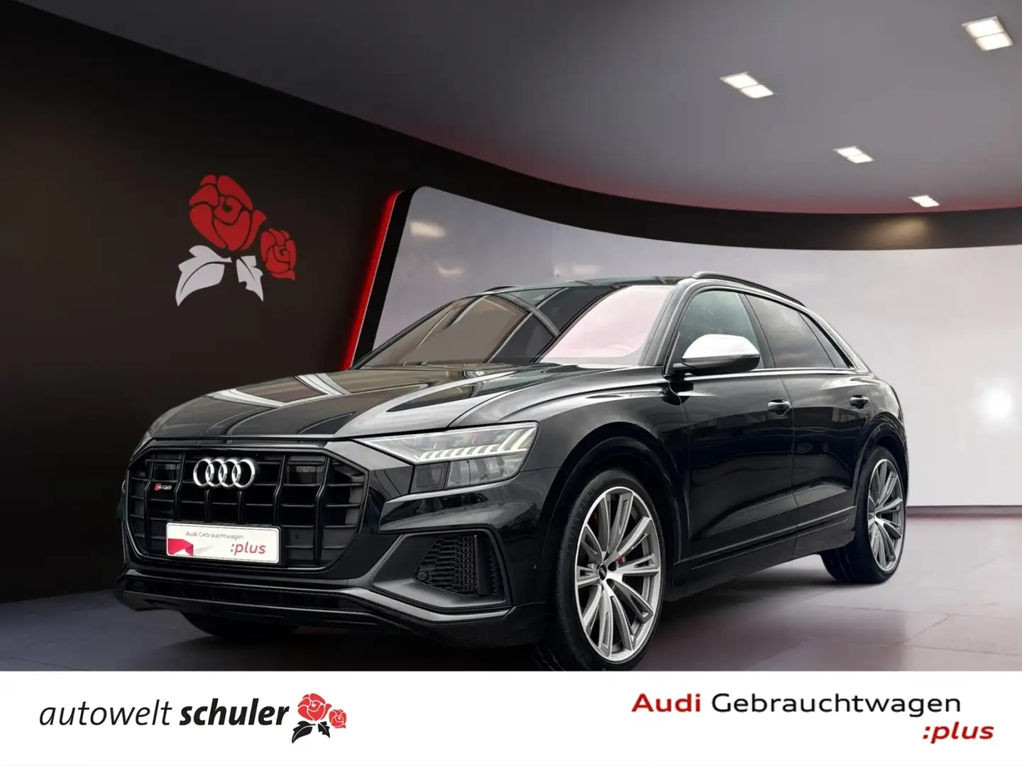 Audi SQ8 4.0 V8 TFSI quattro AHK HUD RFK Matrix-LED Pano Schwarz - 1
