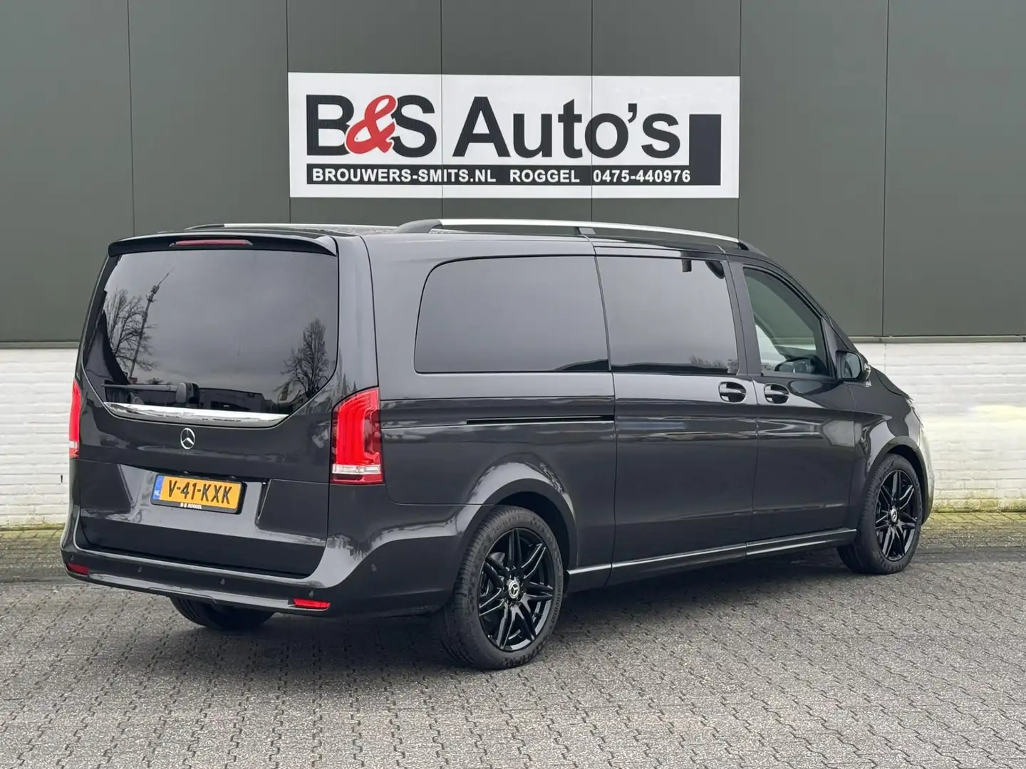 Mercedes-Benz V 300 300d L3 Avantgarde AMG 360 Camera Burmester Groot Gris - 2