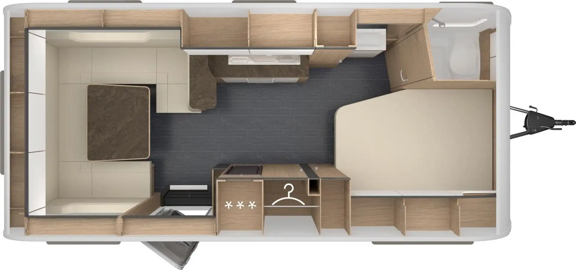 Tabbert Pantiga 550 TDL Sparen Sie 19.883 Euro!!! Blanc - 2