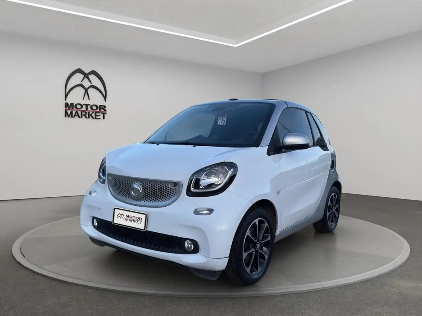smart forTwo Cabrio 1.0 Passion 71cv twinamic Bianco - 1