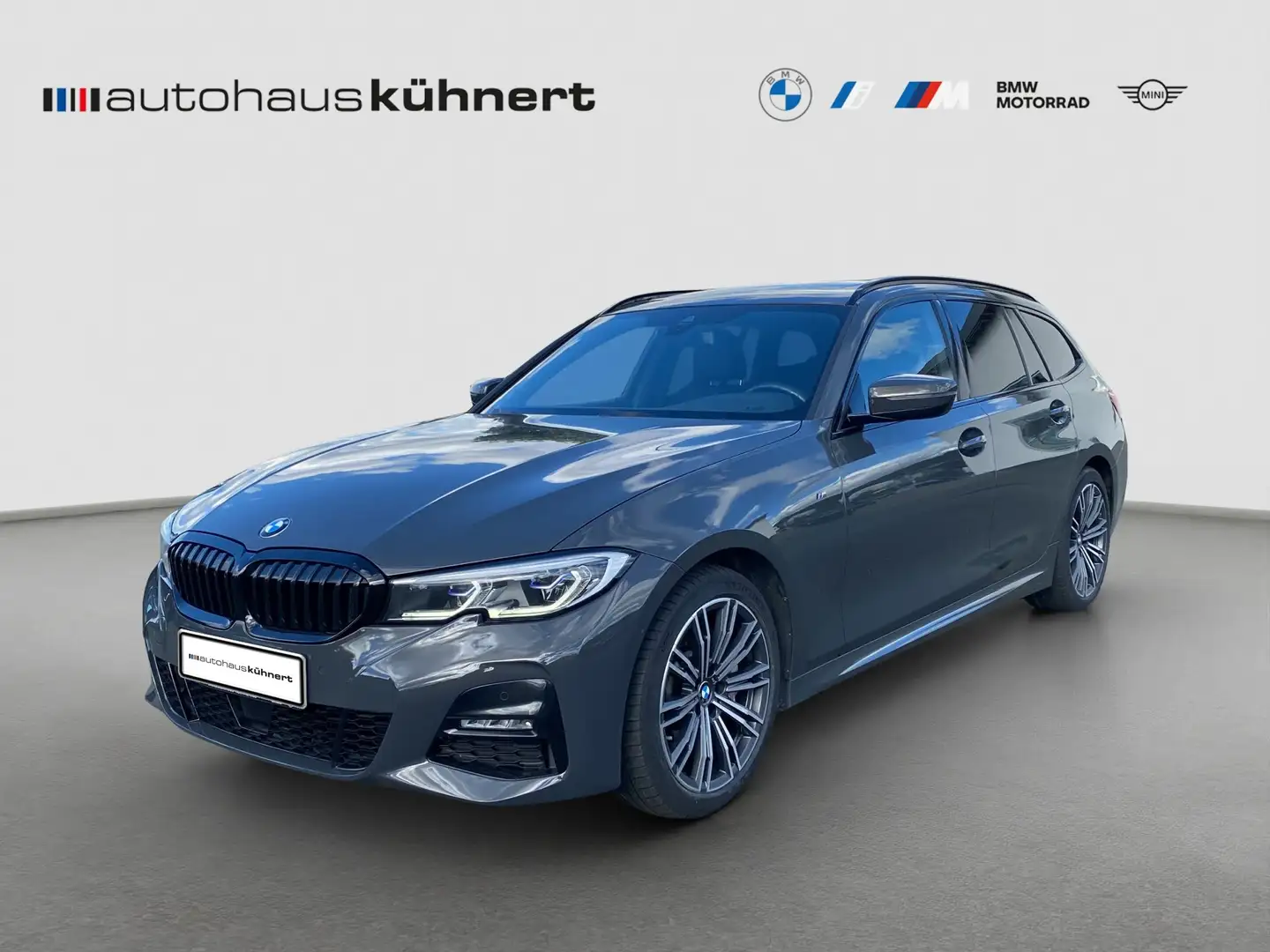 BMW 330 d xDrive Touring ///M-Sport ACC Laser AHK PanoSD Gris - 1