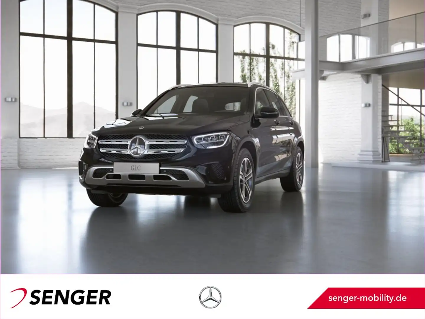 Mercedes-Benz GLC 400 d 4M AMG Line Rückfahrkamera MBUX LED Noir - 1
