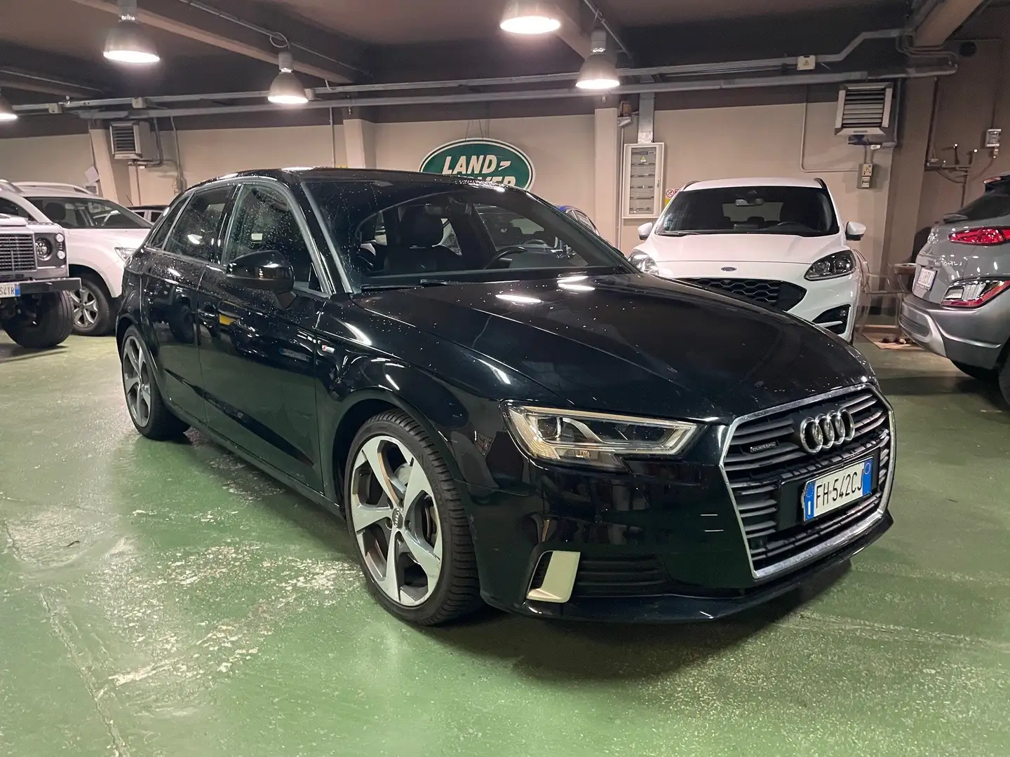 Audi A3 2.0 tdi S-Line quattro MATRIX-MANUALE-4X4 Nero - 1