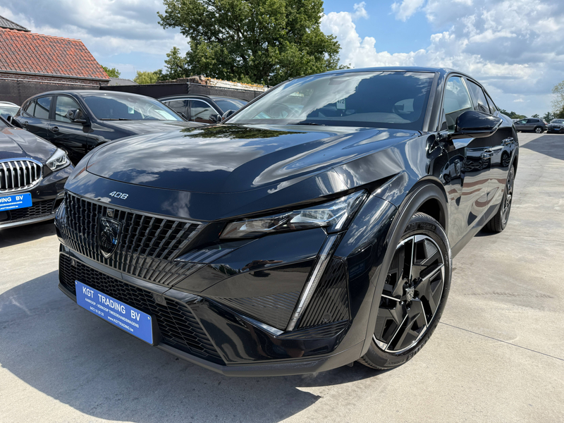 Peugeot 408 1.2i TURBO HYBRID GT-LINE AUTOMAAT NAVI LEDER FULL LED 360 CAMERA CARPLAY