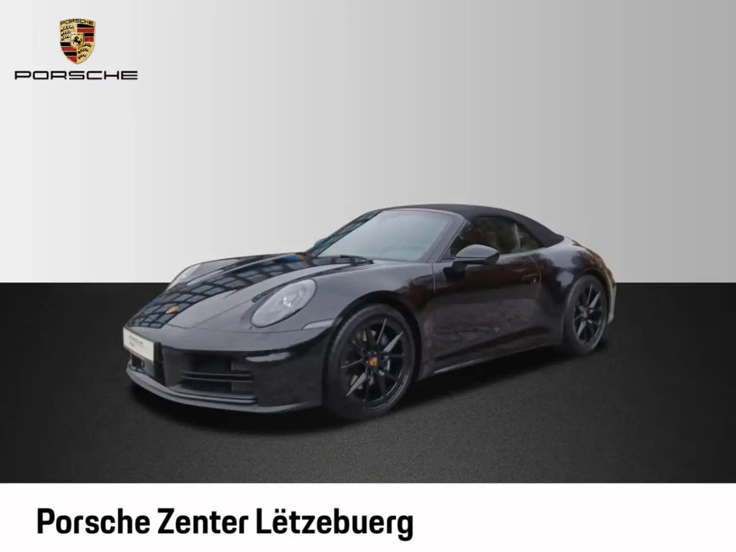 Porsche 992 Carrera Cabriolet Noir - 1