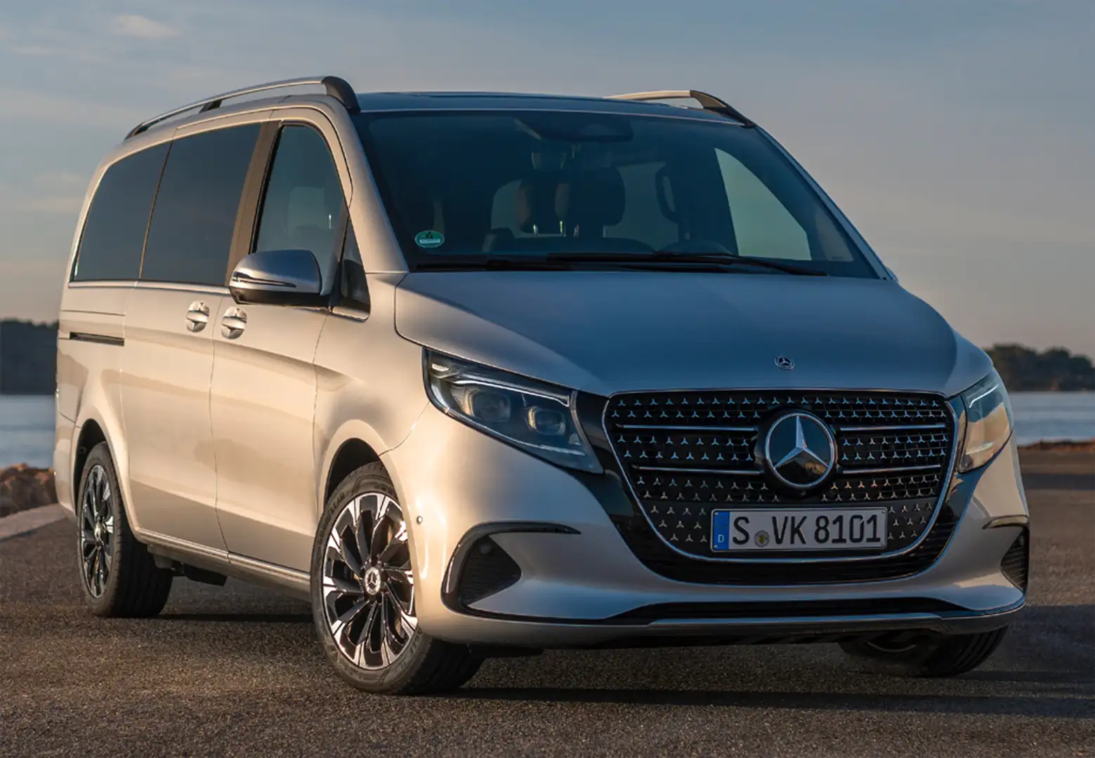 Mercedes-Benz V 220 220d Largo Blanco - 2