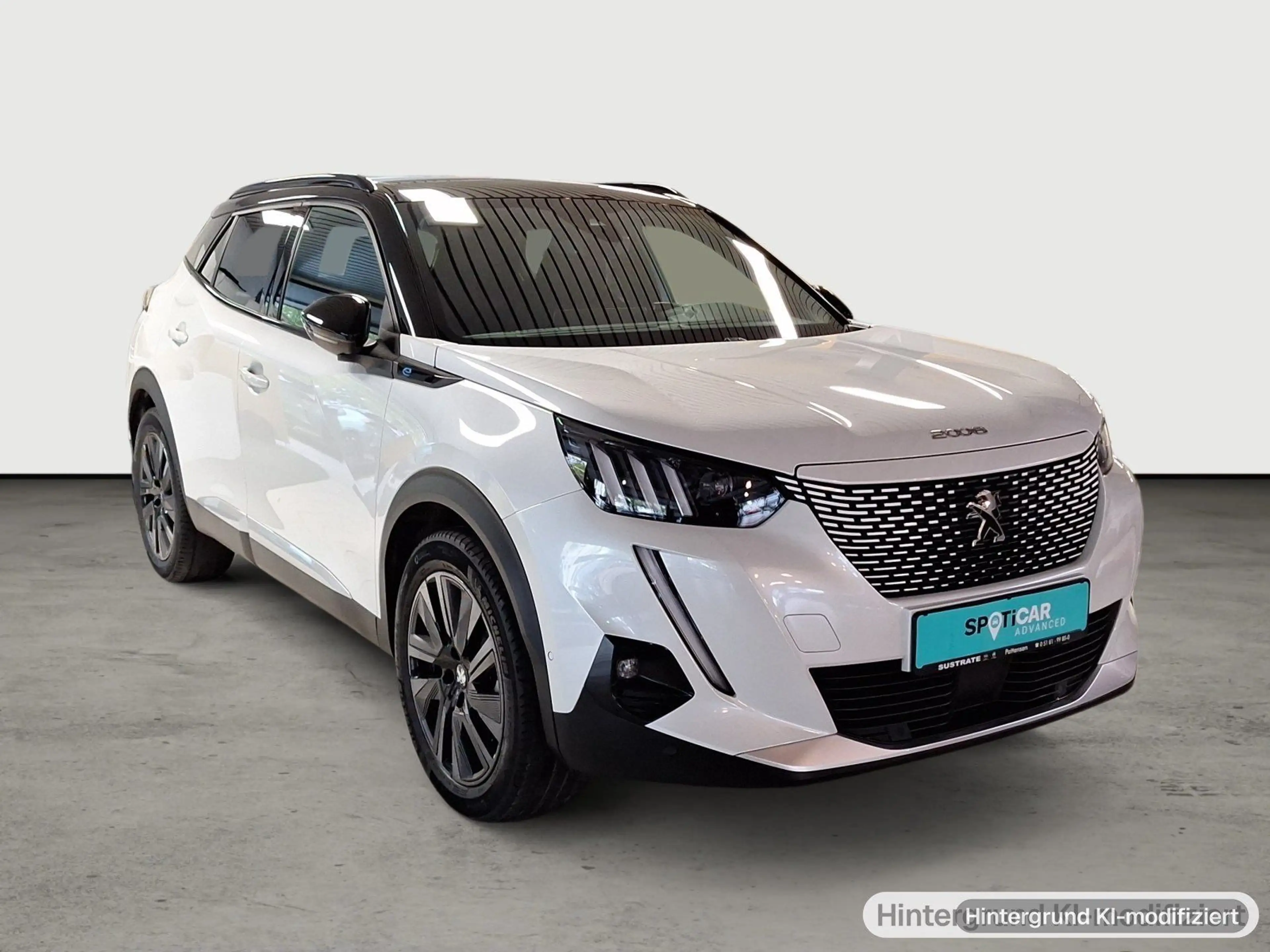 Peugeot e-2008 E-2008 Elektro 136 GT Pack 11KW, Vollleder — photo 3