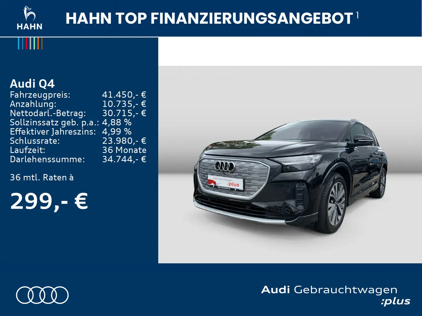 Audi 40 e-tron advanced Matrix Pano Navi HUD Schwarz - 2