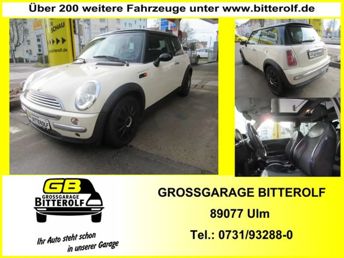 MINI Cooper Pano/SHZ/Teilleder Weiß - 1