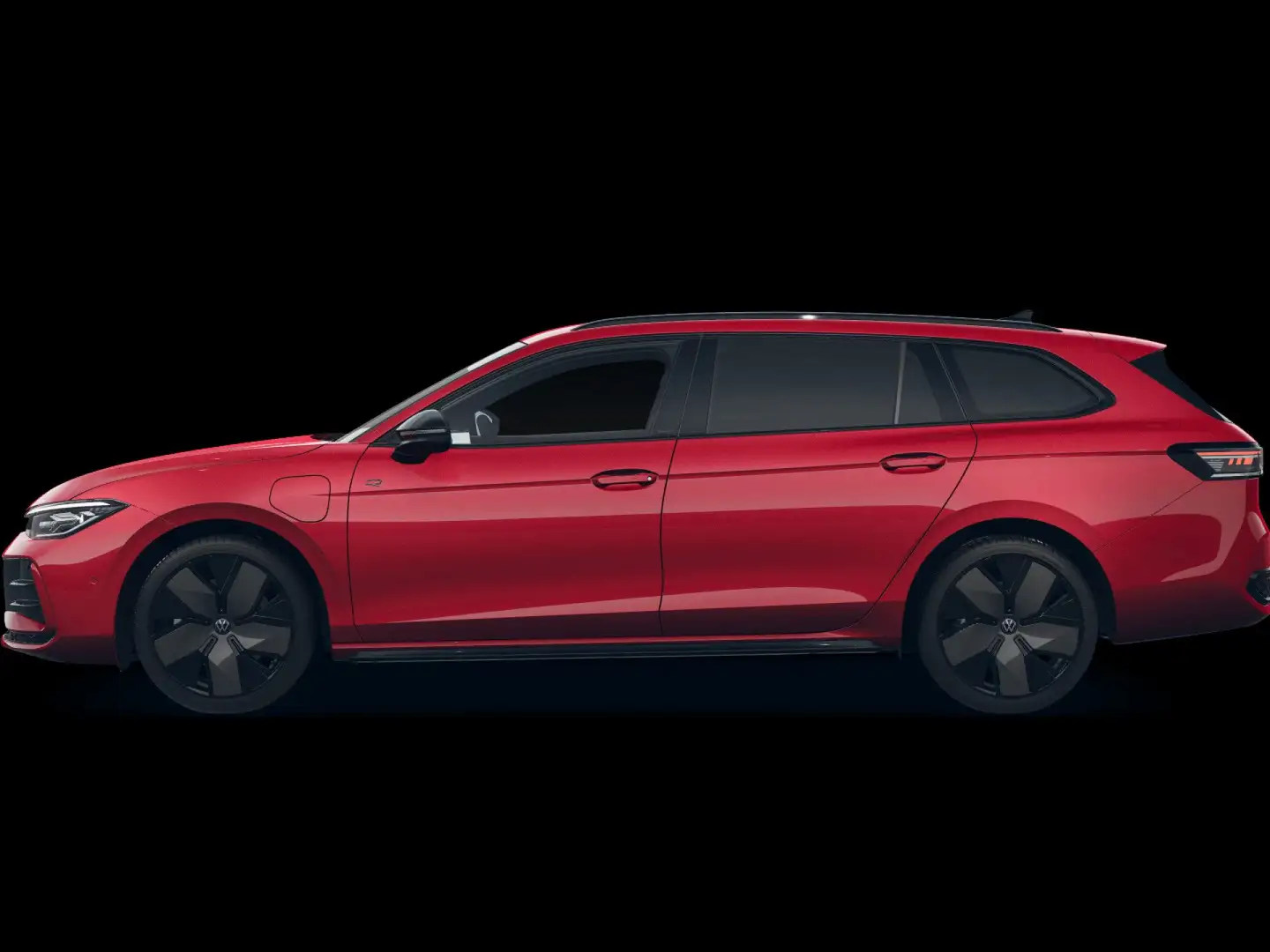 Volkswagen Passat Variant Passat 1.5TSI eHybrid R-LINE +DCC+AHK+ Bluetooth Rouge - 2