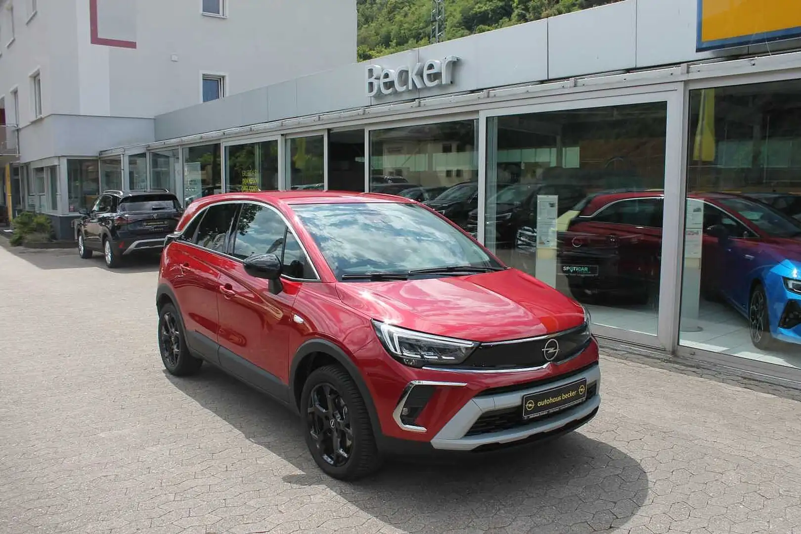 Opel Crossland 1.2 Automatik Elegance Paket Rot - 1