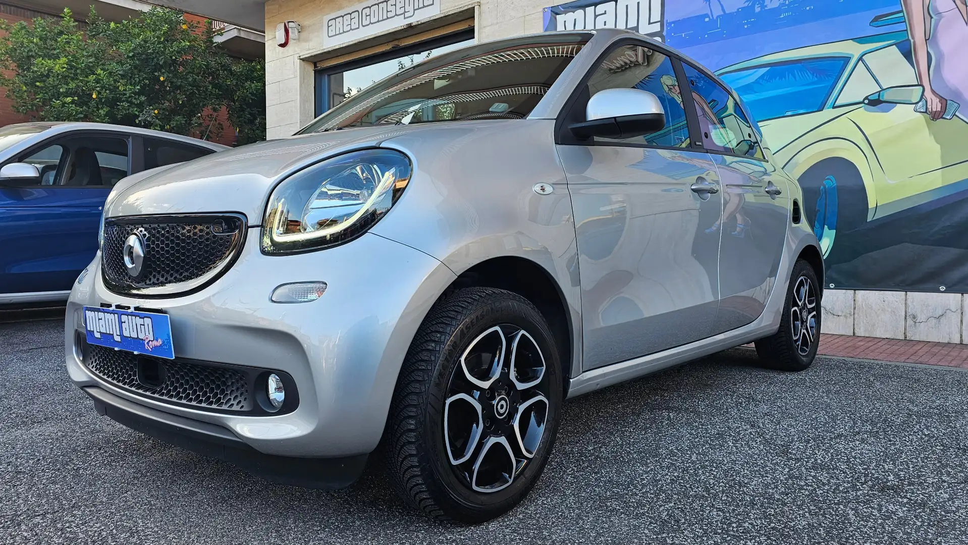 smart forFour 90 0.9 Turbo twinamic Passion UNIPRO NAV ANDROID T Argento - 2