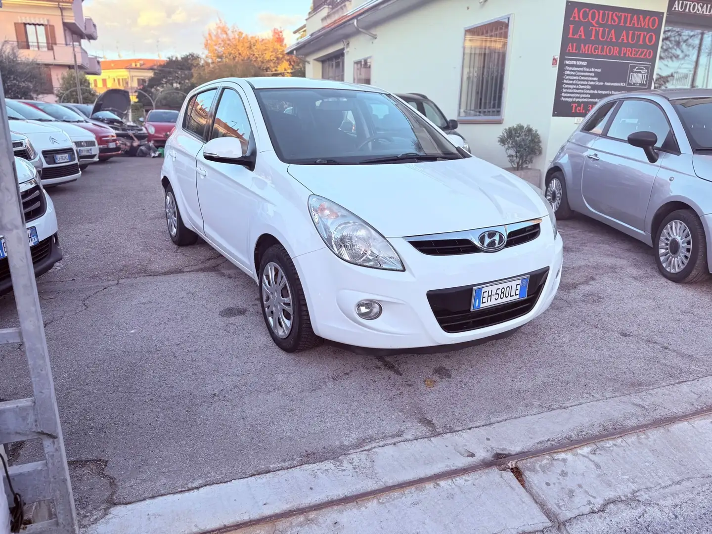Hyundai i20 i20 I 2009 5p 1.4 crdi Comfort FL Bianco - 1