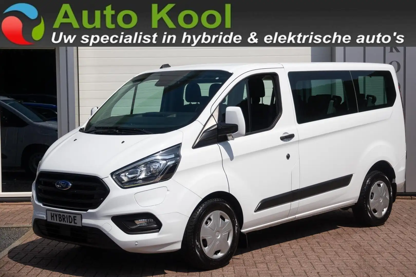 Ford Transit Custom 9-Persoons PHEV Plug-in Hybride Blanc - 1
