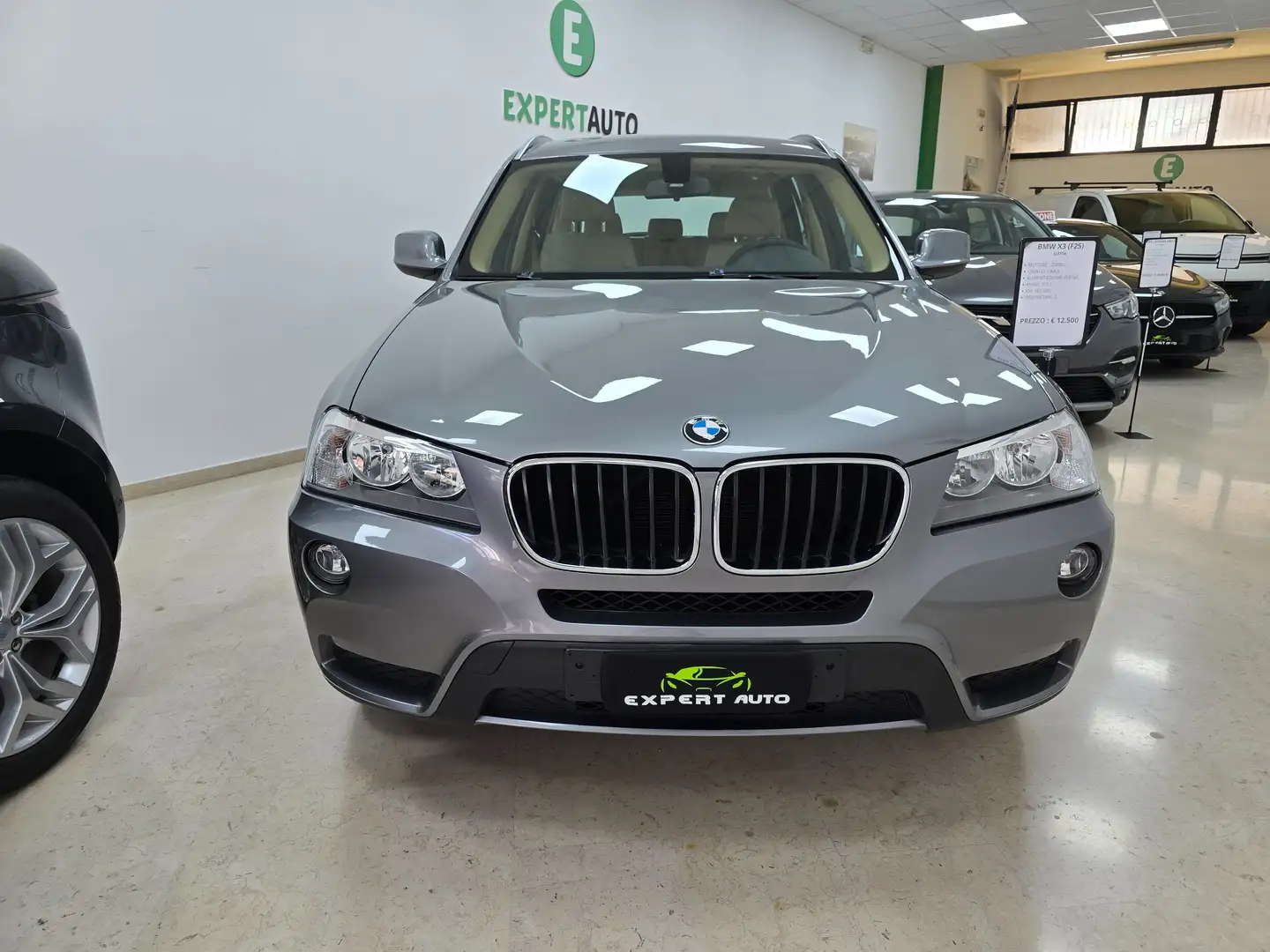 BMW X3 X3 F25 2010 xdrive20d eletta Grigio - 2