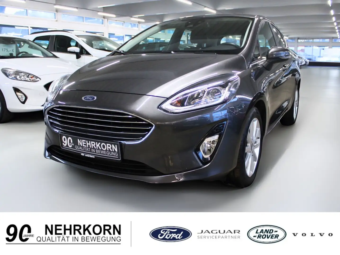 Ford Fiesta Titanium 5-trg KLIMA Scheiben + Sitzheizung DAB Gris - 1