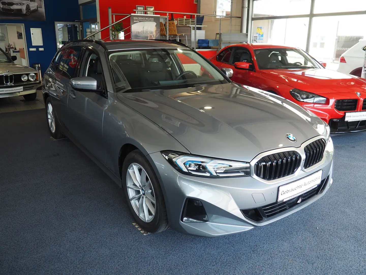 BMW 318 i Touring Aut.*ACC*HUD*KZU*AHK*360°*Sportsitze* Gris - 1