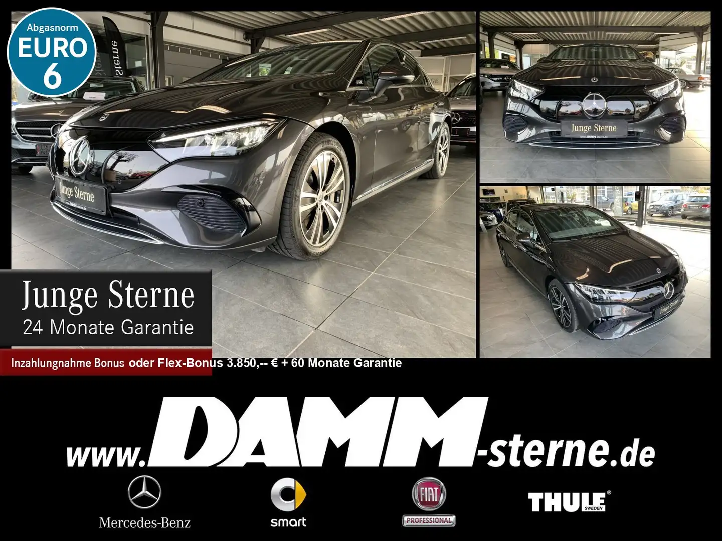 Mercedes-Benz EQE 300 EQE 300 Electric Art Adv+/MEMORY/Distronic/+Flex Grau - 1