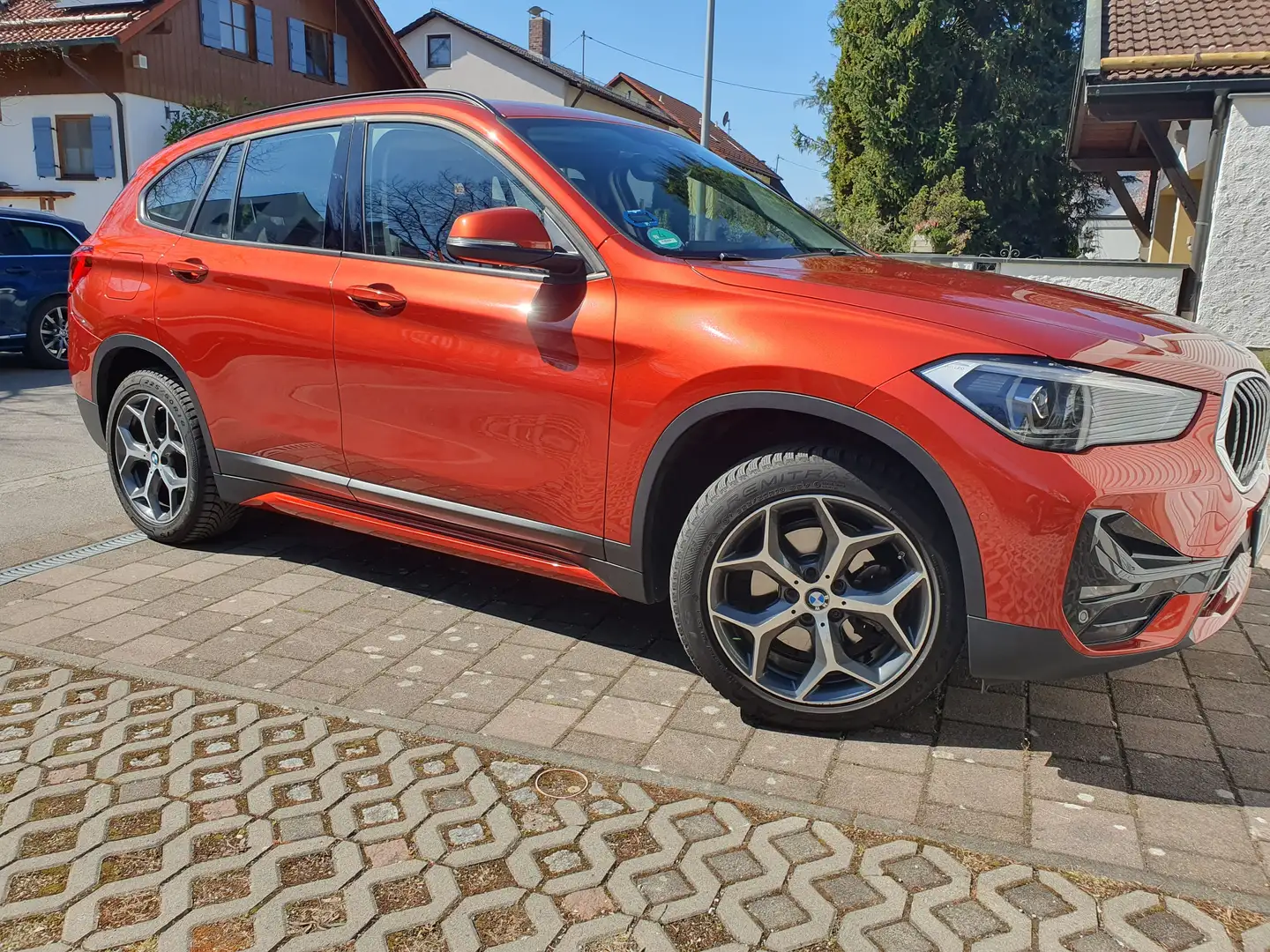 BMW X1 X1 Diesel xDrive18d Sport Line Orange - 1