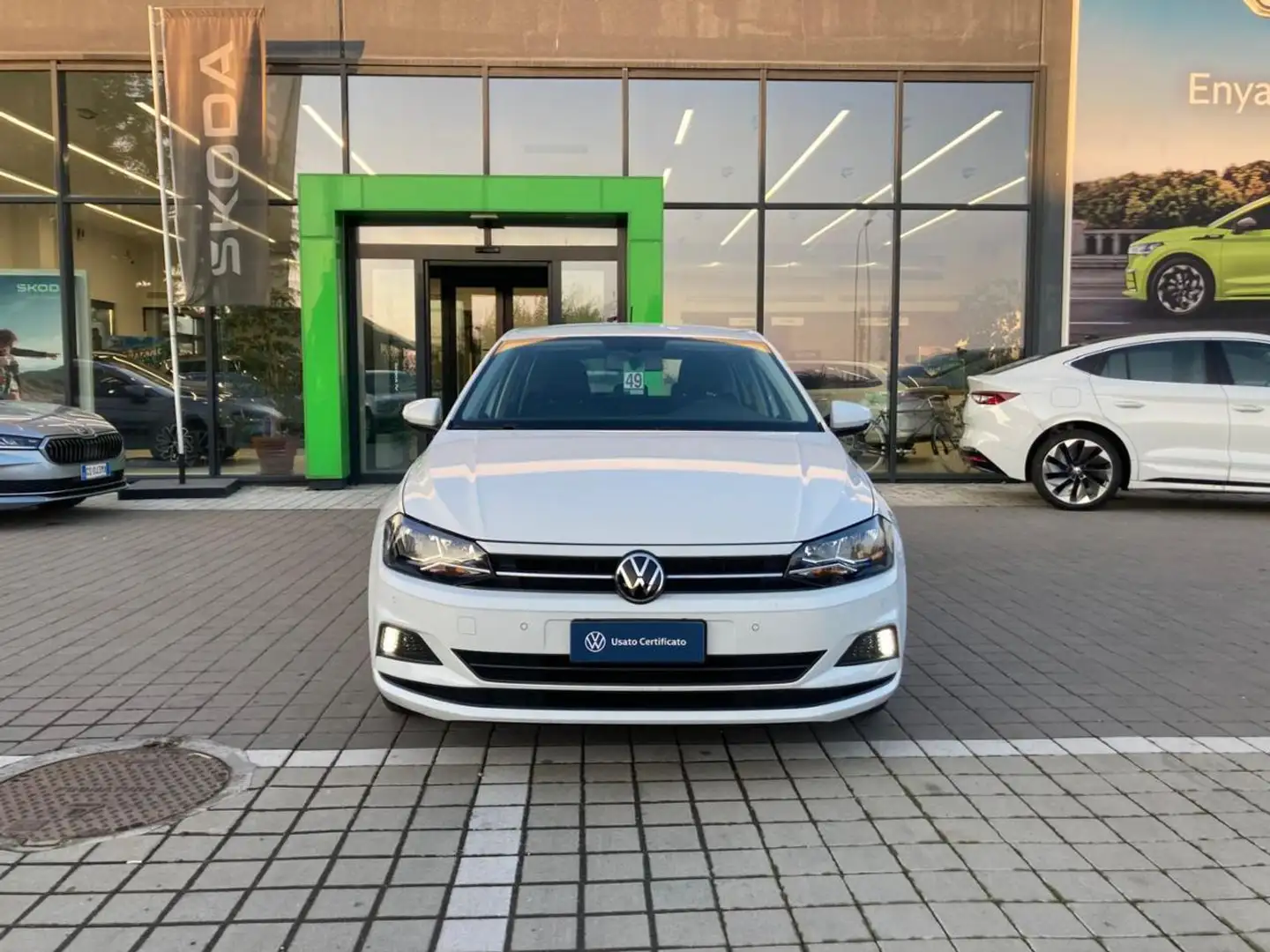 Volkswagen Polo 1.0 EVO 80 CV 5p. Comfortline BlueMotion Technolog Weiß - 2