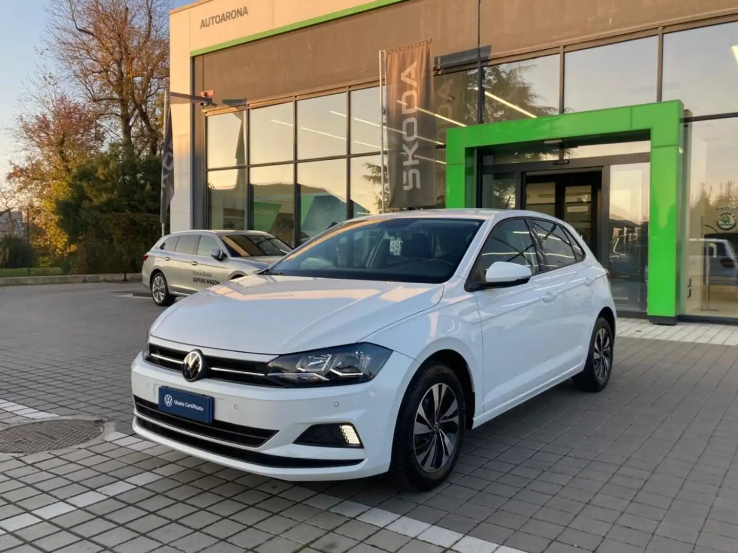Volkswagen Polo 1.0 EVO 80 CV 5p. Comfortline BlueMotion Technolog Weiß - 1
