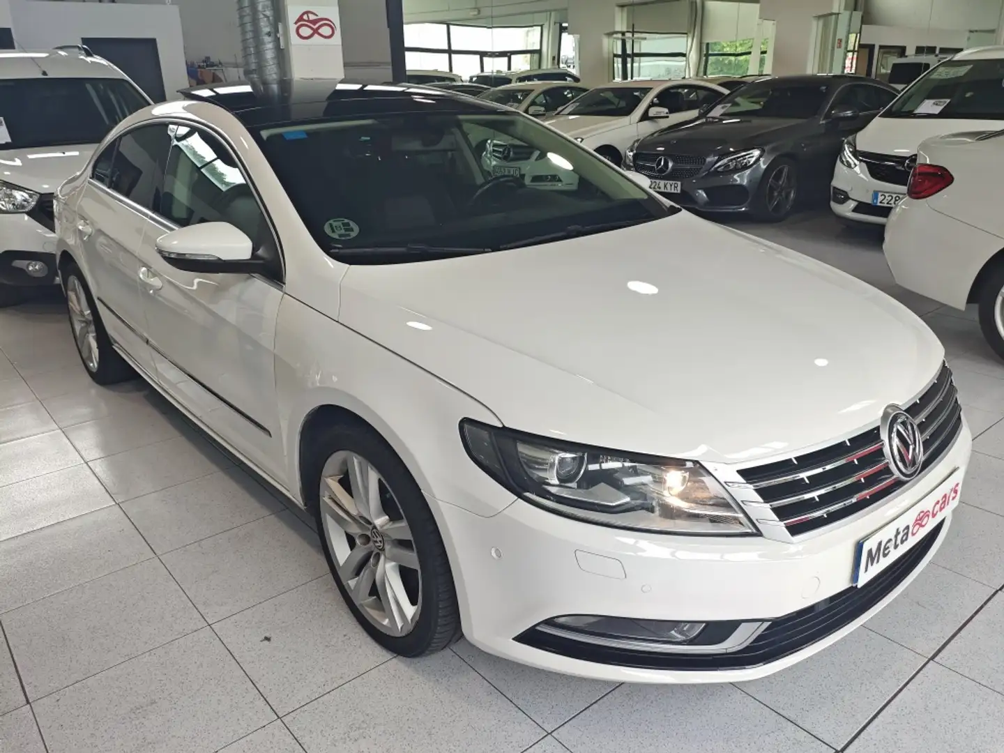 Volkswagen CC 2.0TDI BMT ADVANCE 140 Blanc - 2