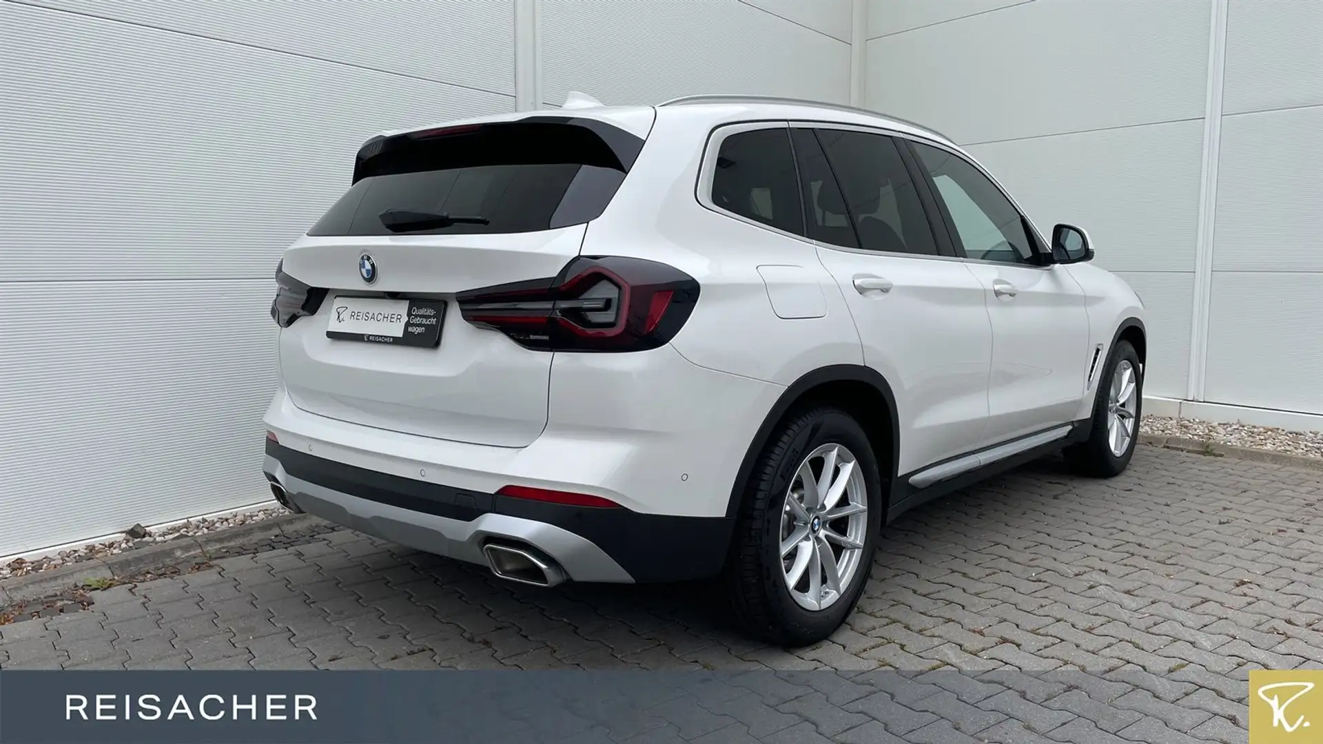 BMW X3 xDrive 20d LCPlus,HuD,RFK,Laser,Sport-Sitze Weiß - 2
