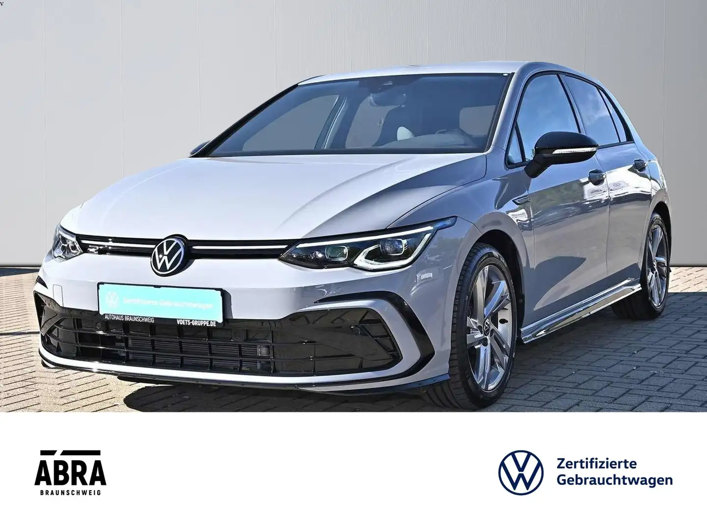 Volkswagen Golf VIII 2.0 TDI R-Line DSG LED+NAV+CAM+GRA+ACC Gris - 1