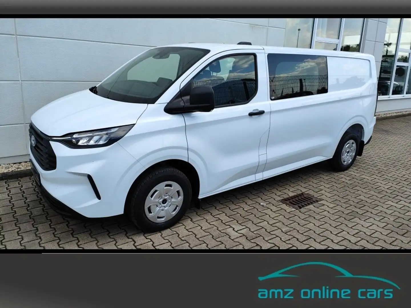 Ford Transit Custom BEV 320 L2 Trend DoKa AHK* 5J.*Ga Fehér - 2