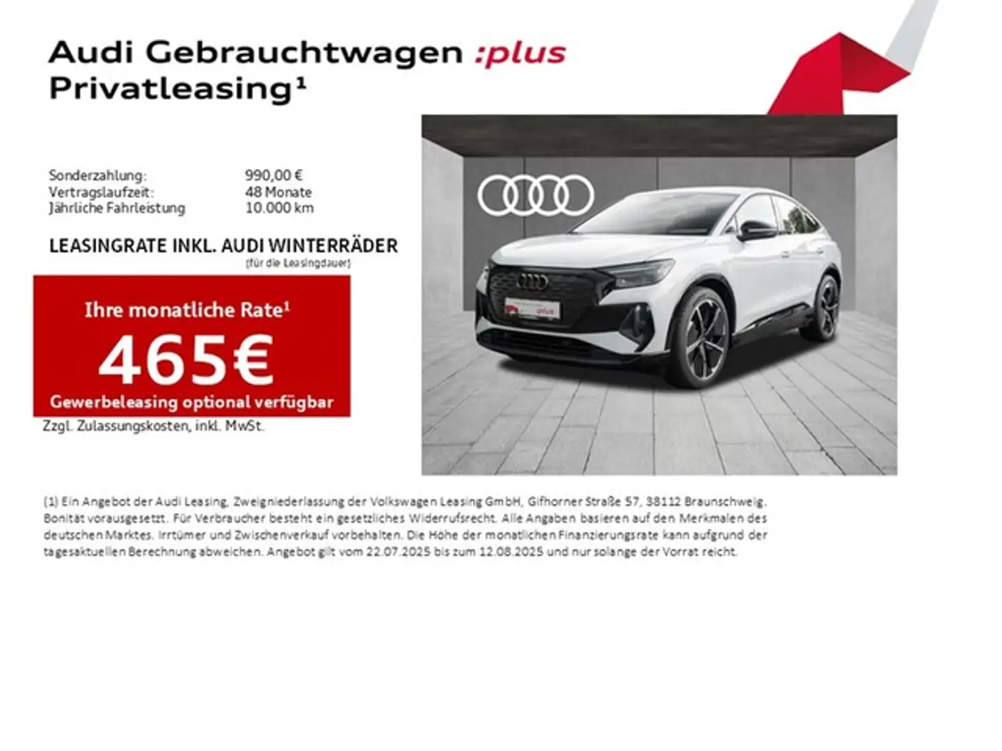 Audi Q4 e-tron Sportback 55 quattro S line Edition LM21 Matrix... Weiß - 2