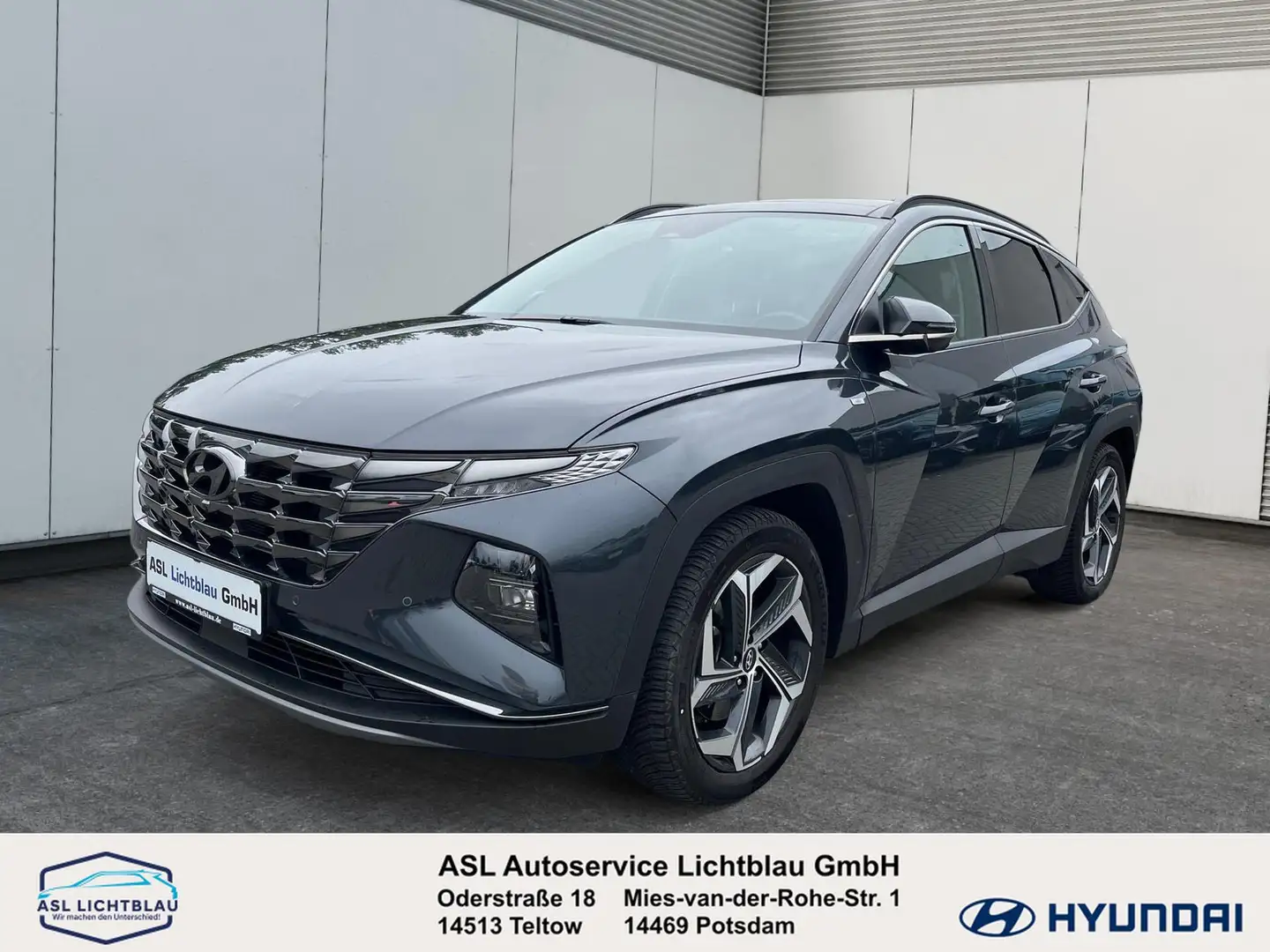 Hyundai TUCSON 1.6 GDI Turbo (+48V) 7-DCT 4WD PRIME Assist.-Pa... Gris - 1