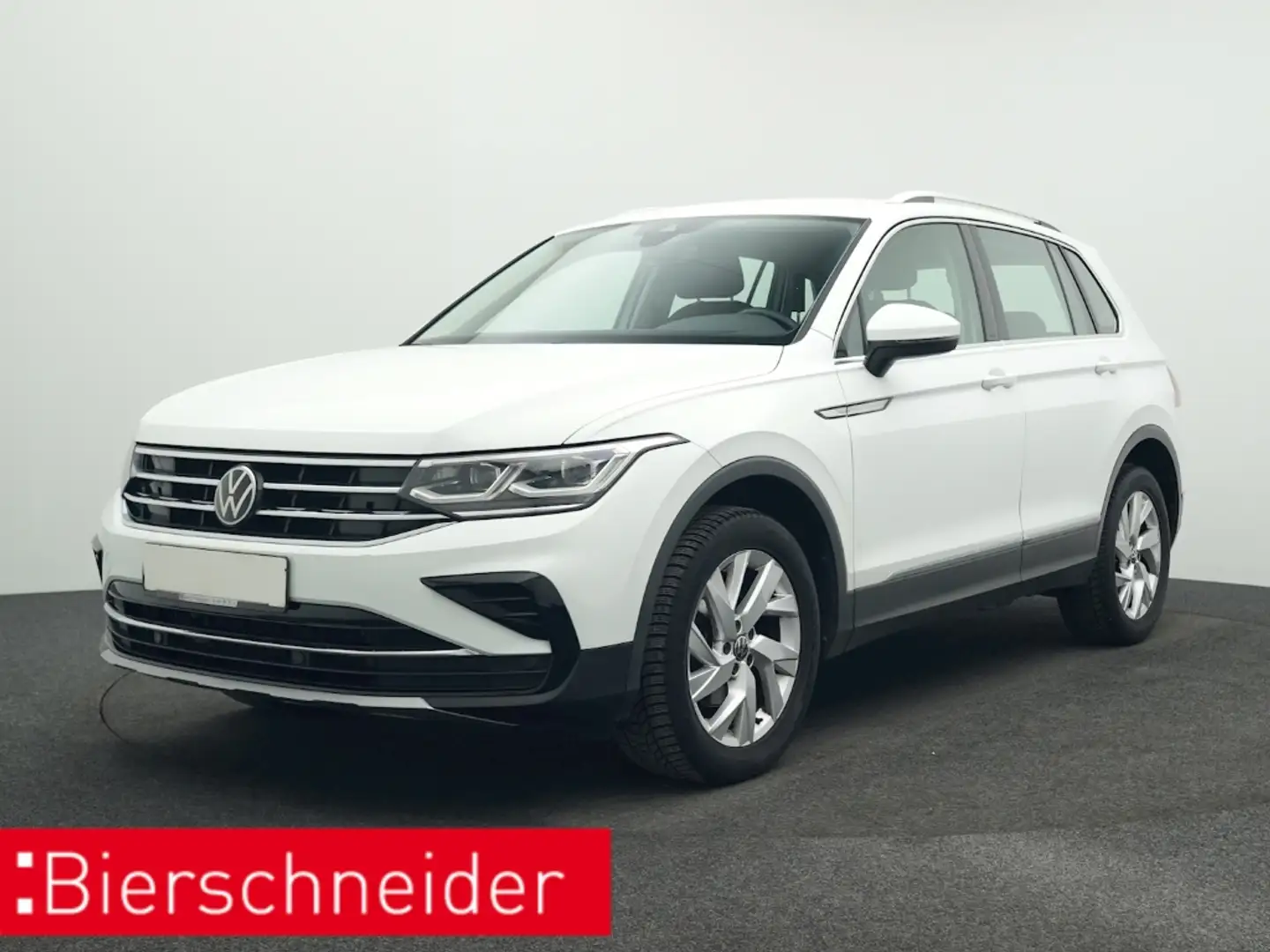 Volkswagen Tiguan 2.0 TDI DSG 4Mo. Elegance NAVI AHK H&K RFK Weiß - 1