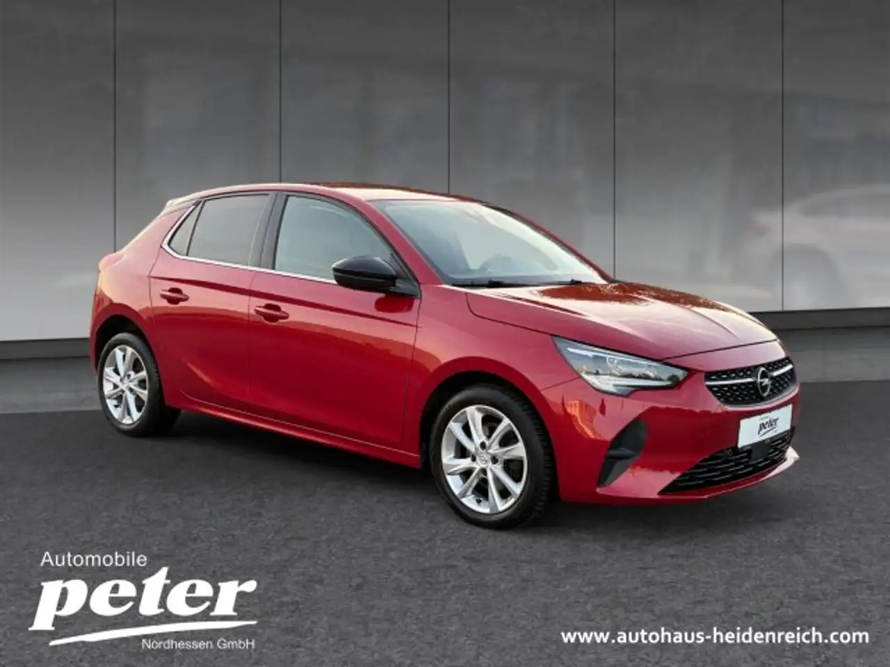 Opel Corsa F 1.2 Turbo Elegance Klimaautomatik Sitzheizung Allwetter 100PS, миниатюра 2