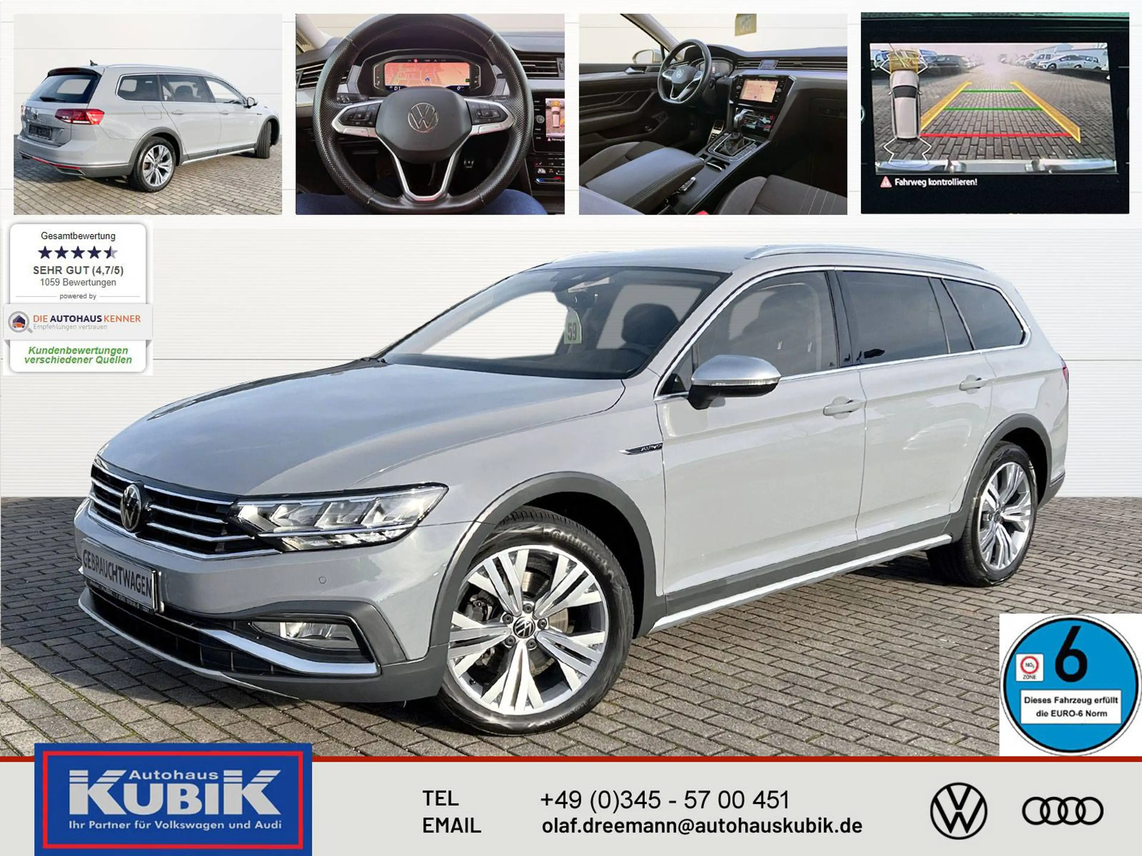 Volkswagen Passat Alltrack Variant 2.0 TDI 4Motion DSG+ergoComfort Sitz+LED+