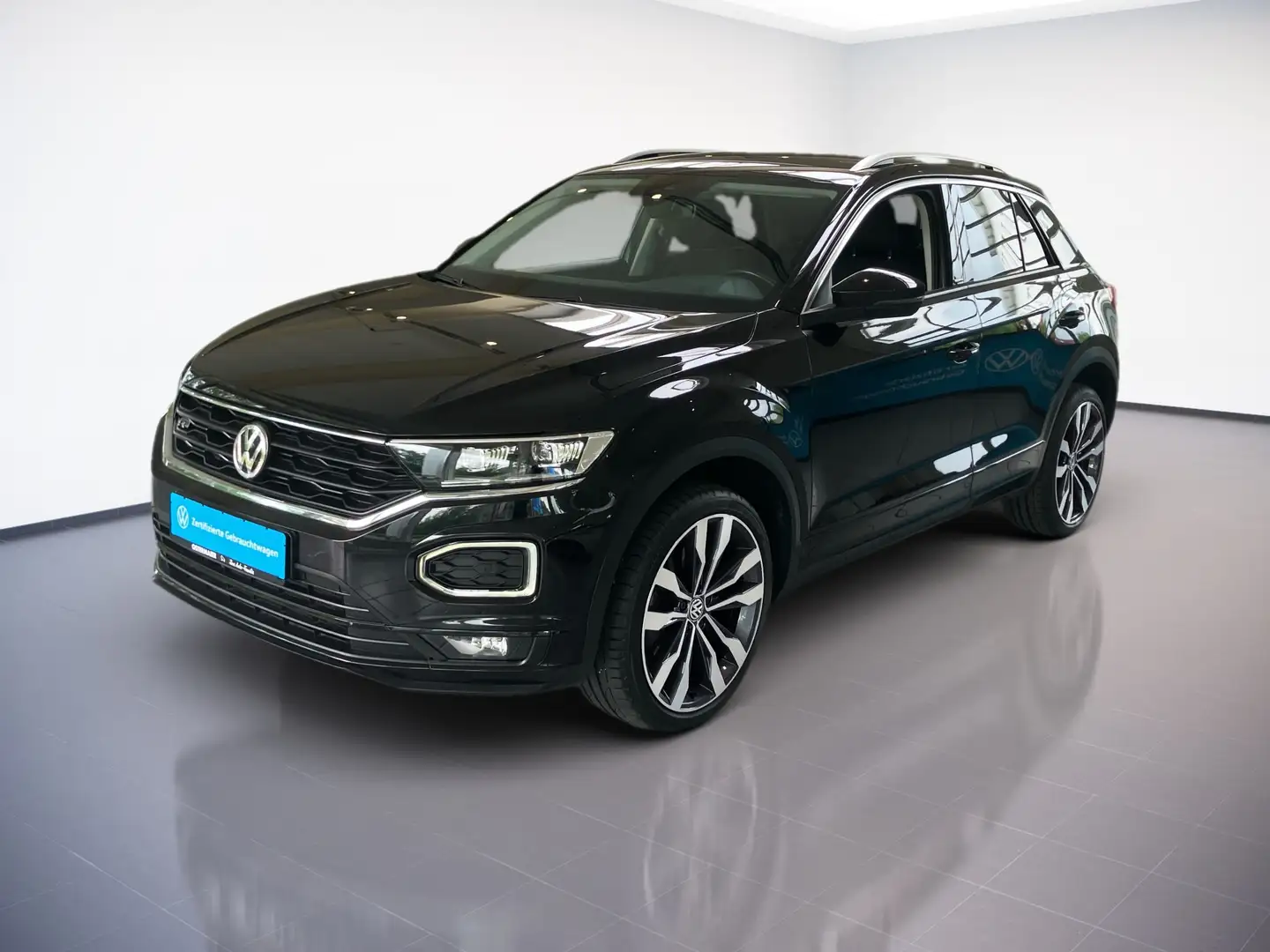 Volkswagen T-Roc IQ.DRIVE 2.0TDI 150PS DSG ACC.LED.AHK.NAVI.SHZG Noir - 2