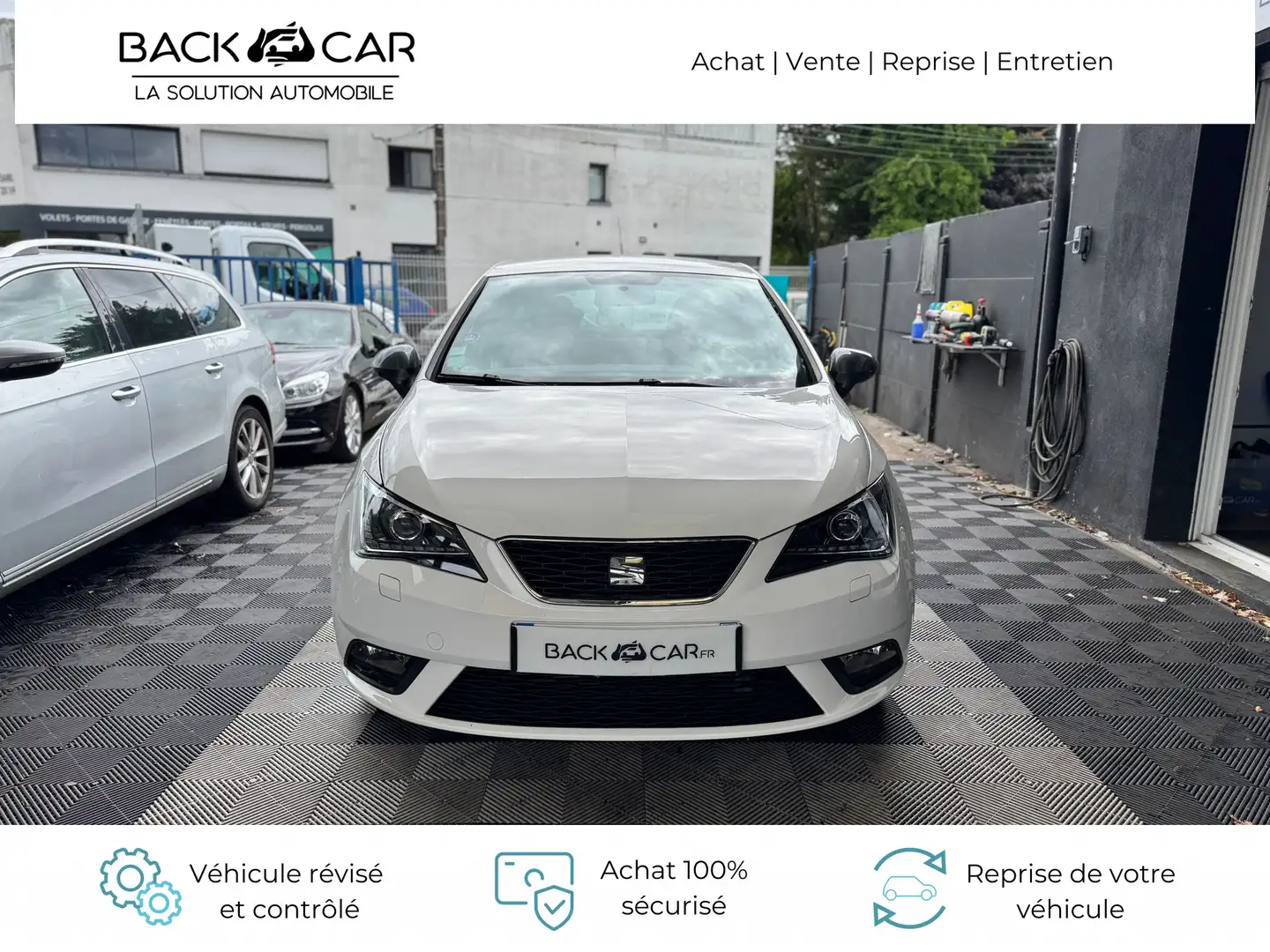 SEAT Ibiza 1.0 75 ch Connect Blanc - 2