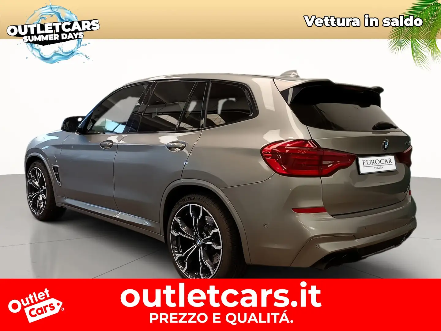 BMW X3 M m 3.0 480cv auto Gris - 2