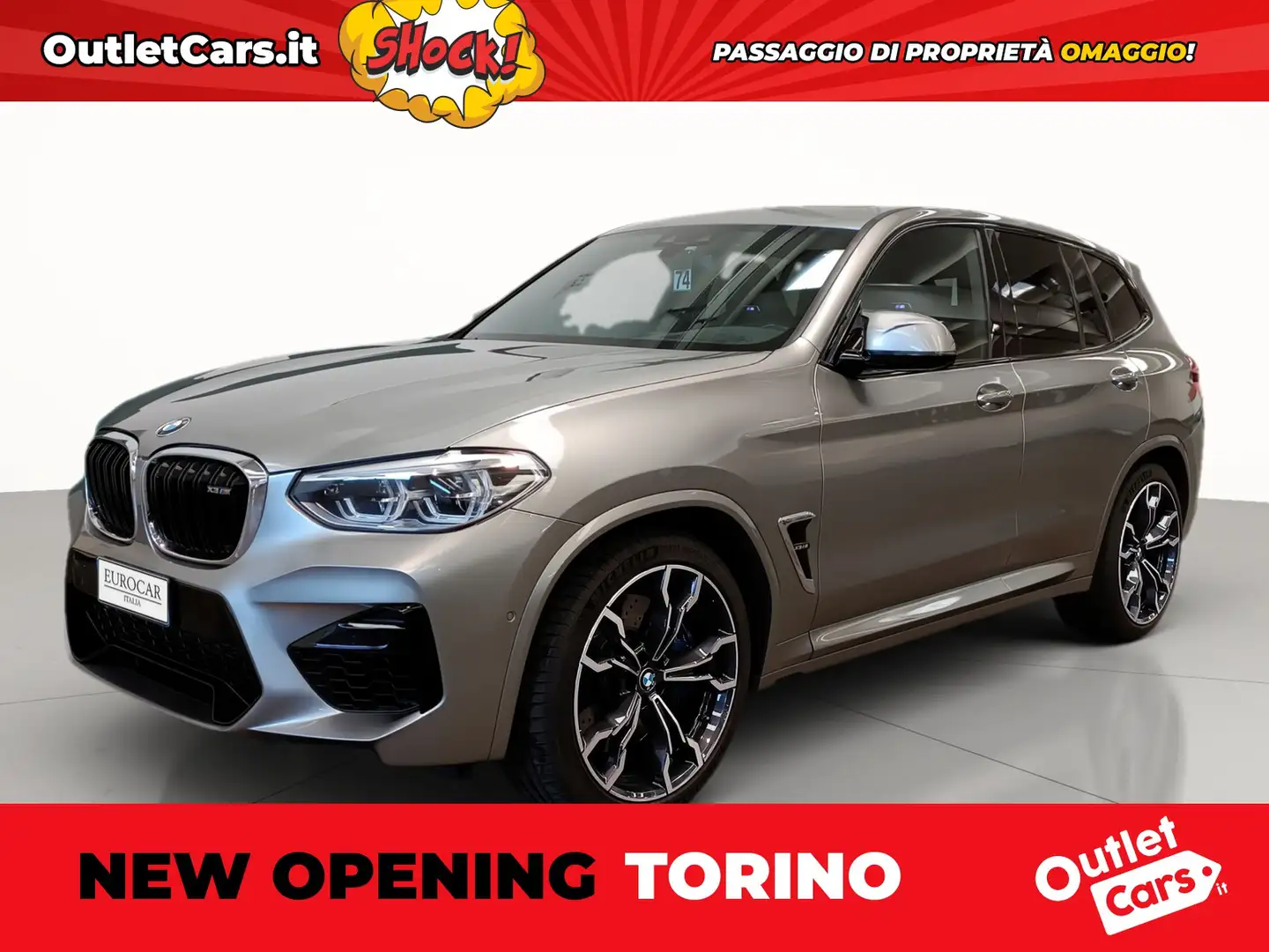 BMW X3 M m 3.0 480cv auto Grigio - 1