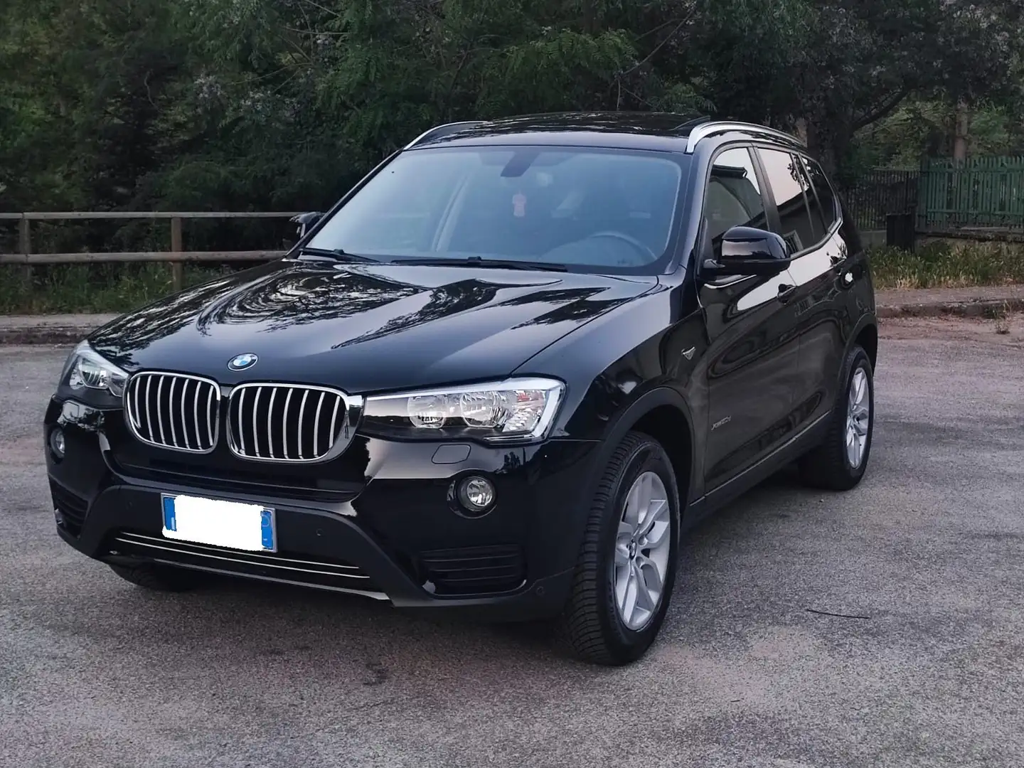 BMW X3 xdrive20d Noir - 1