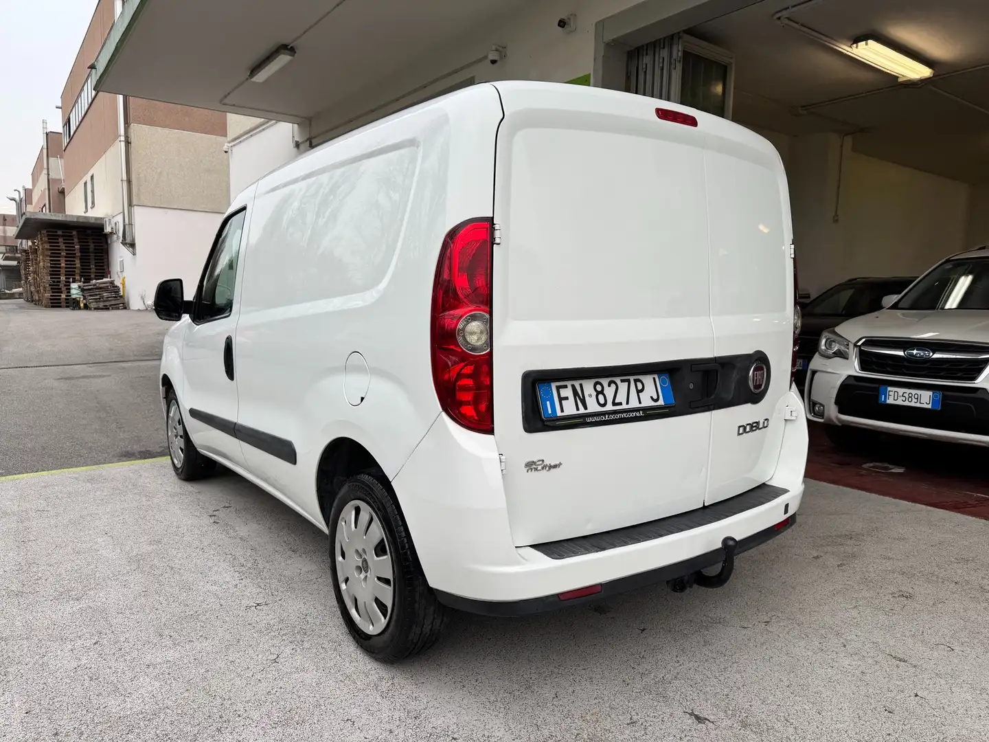 Fiat Doblo 1.3 MTJ IVA INCL. Blue&Me GANCIO GARANZIA 24 MESI Blanc - 2