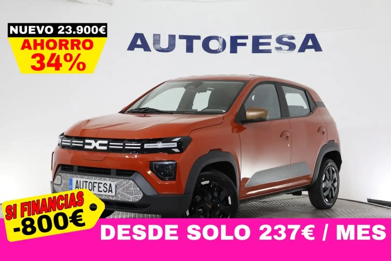 Dacia Spring Electric Extreme 65 48kW Naranja - 1