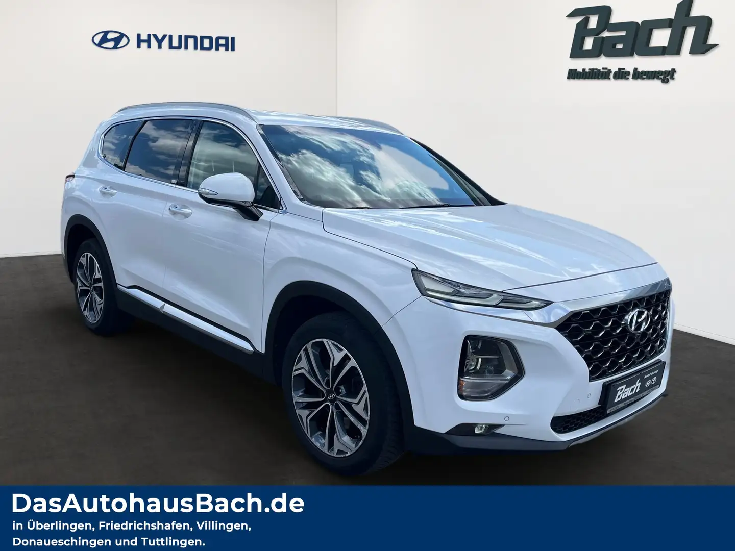 Hyundai SANTA FE MY20 4WD 2.2L 8-AT PREMIUM Bílá - 2