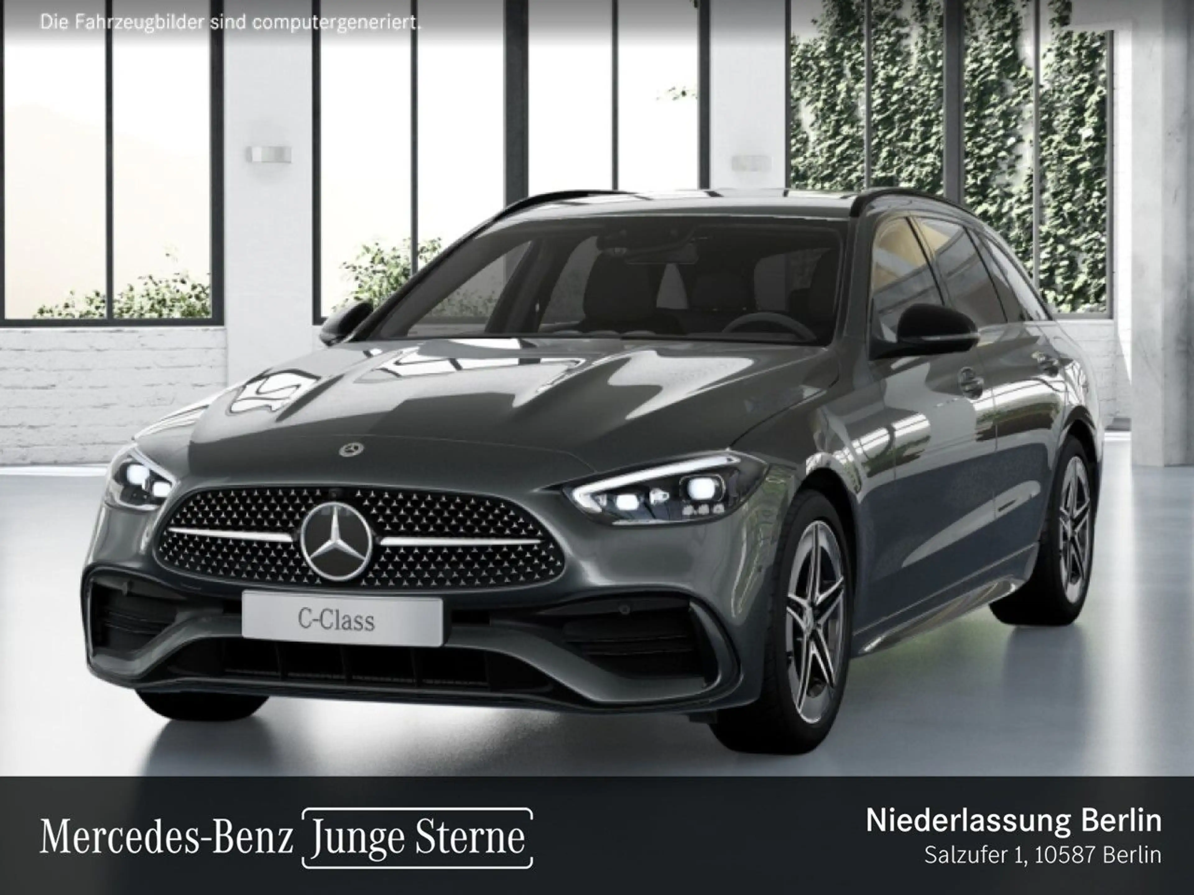 Mercedes-Benz C 300 e T AMG+NIGHT+360+AHK+KEYLESS+9G — photo 2